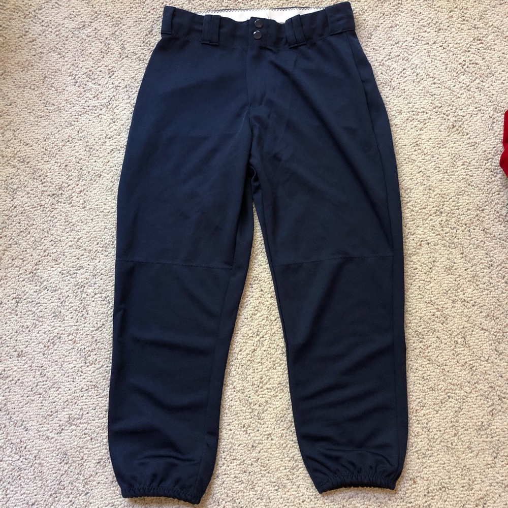 Alleson Athletic Softball Pants Sz Med Navy